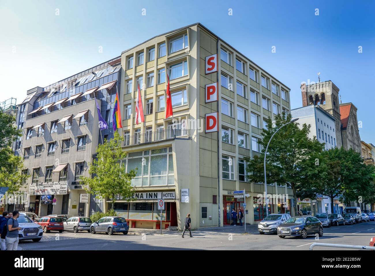 Kurt-Schumacher-Haus, Muellerstrasse, Wedding, Mitte, Berlin