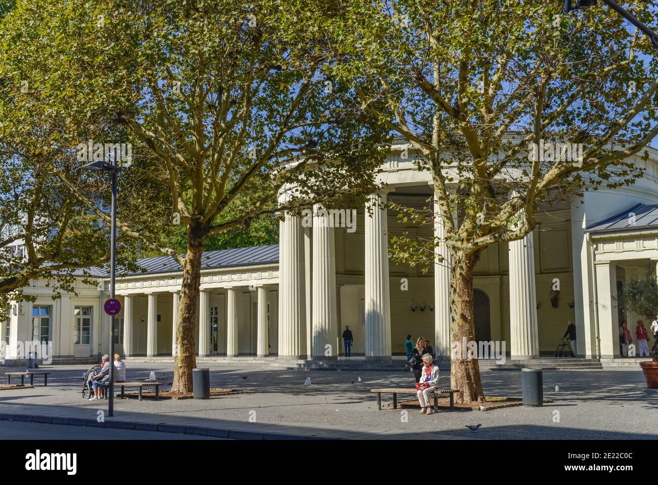 Elisenbrunnen, Friedrich-Wilhelm-Platz, Aachen, Nordrhein-Westfalen, Deutschland Stock Photo