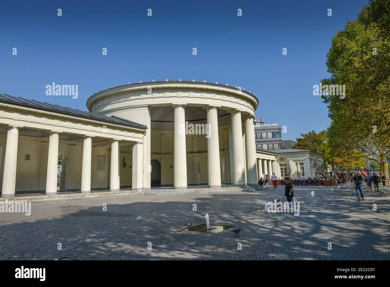 Elisenbrunnen, Friedrich-Wilhelm-Platz, Aachen, Nordrhein-Westfalen, Deutschland Stock Photo