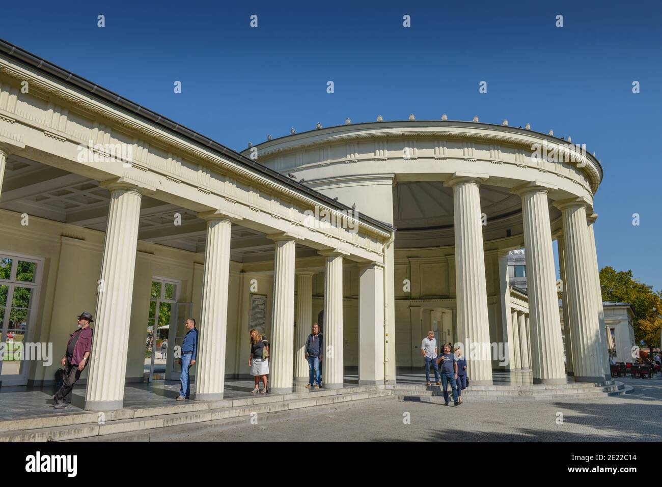 Elisenbrunnen, Friedrich-Wilhelm-Platz, Aachen, Nordrhein-Westfalen, Deutschland Stock Photo