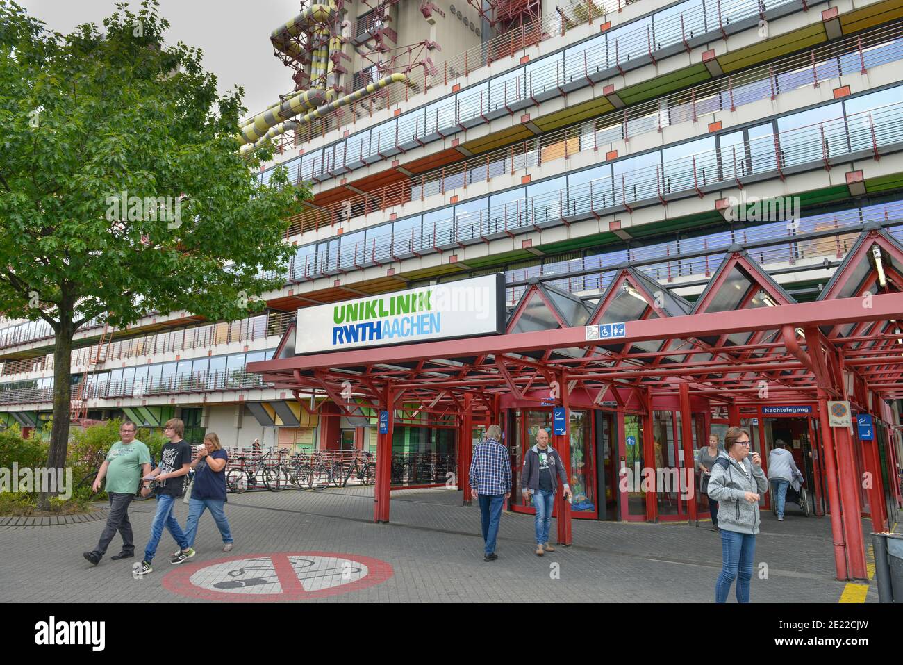 Uniklinik RWTH, Pauwelsstrasse, Laurensberg, Aachen, Nordrhein-Westfalen, Deutschland Stock Photo