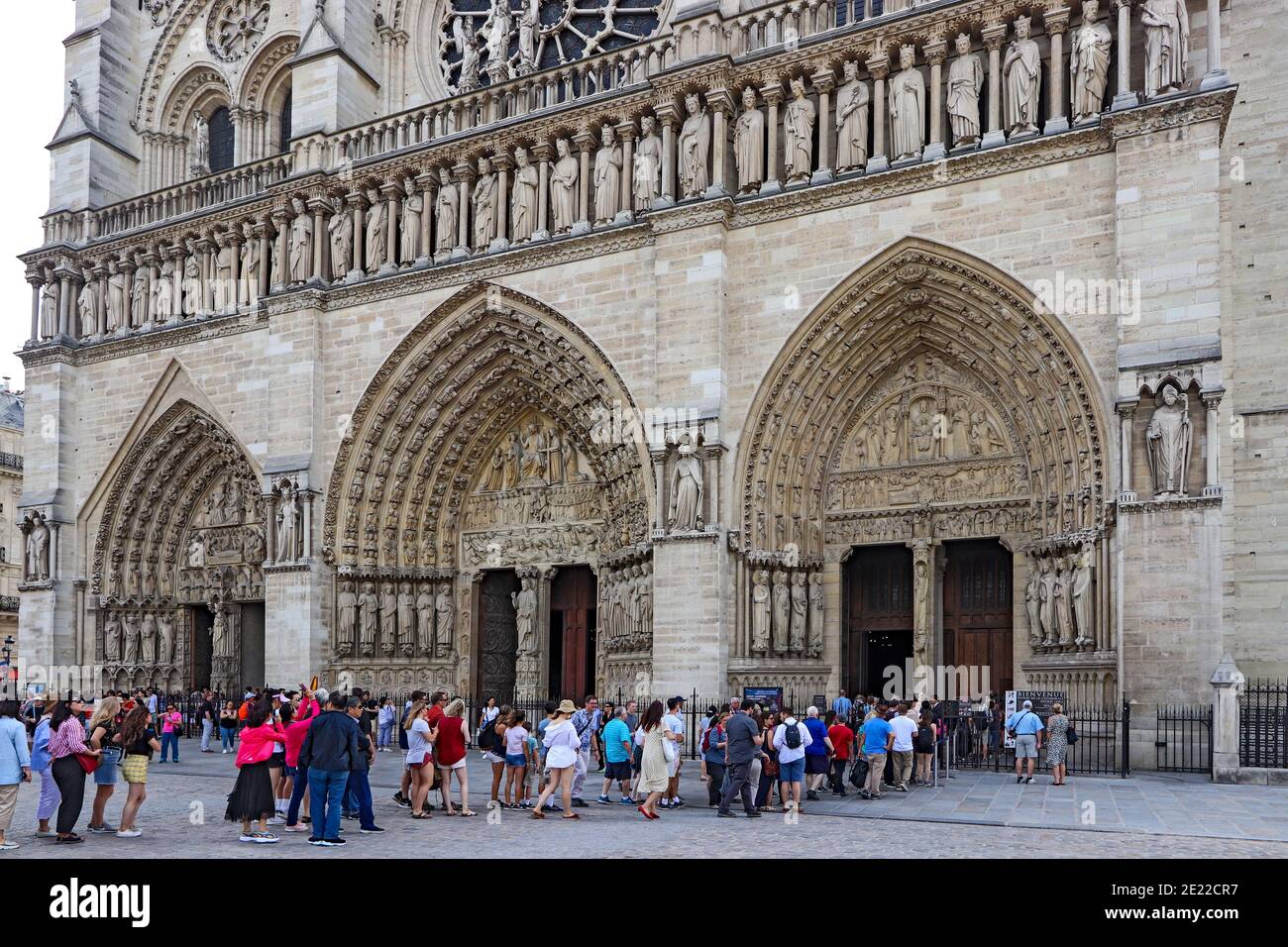 Notre Dame Cathedral, Paris 5 Stock Photo