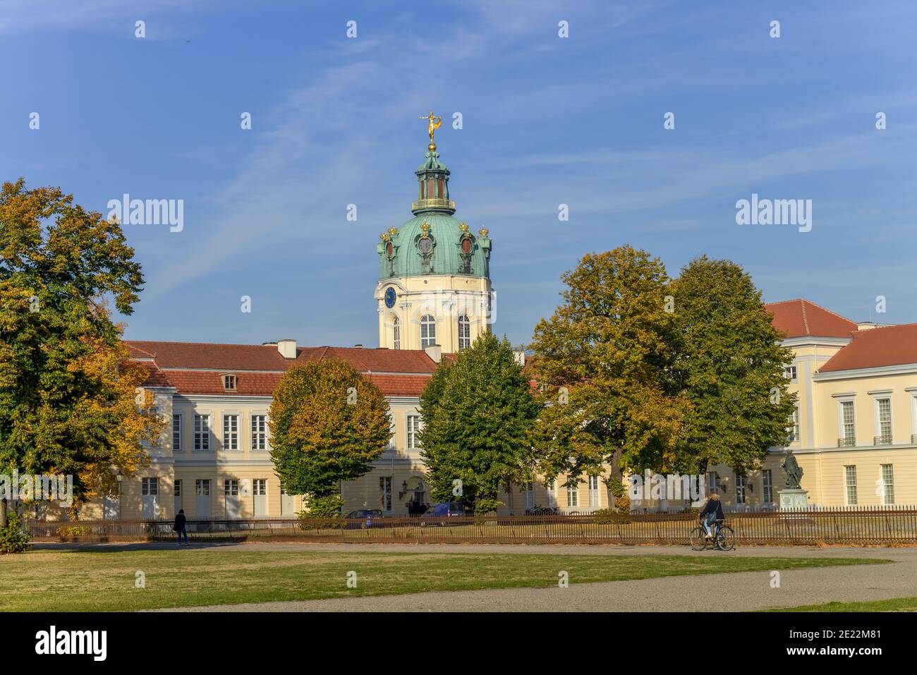 Neuer Fluegel, Schloss Charlottenburg, Spandauer Damm, Charlottenburg, Berlin, Deutschland Stock Photo