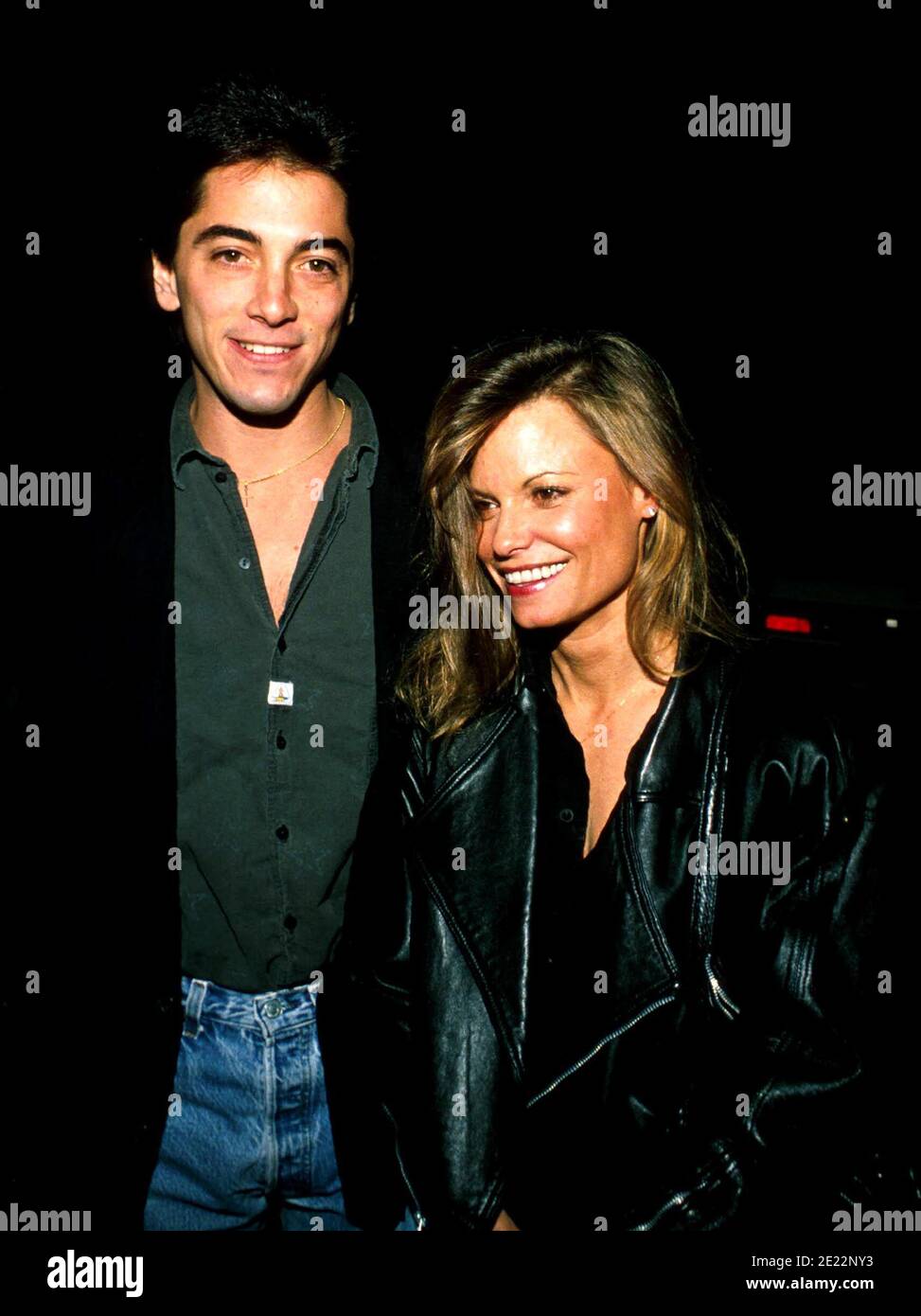 1989. Scott Baio and Kay Lenz Credit: Ralph Dominguez/MediaPunch Stock ...