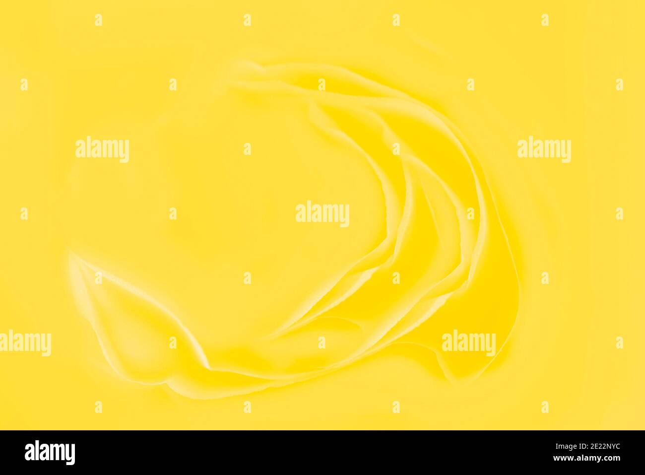 Vivid yellow color background with soft fabric waves Stock Photo - Alamy