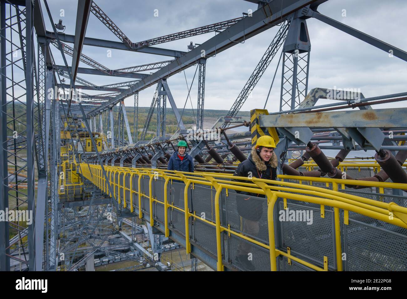 bilder von besucherbergwerk abraumförderbrücke f60
