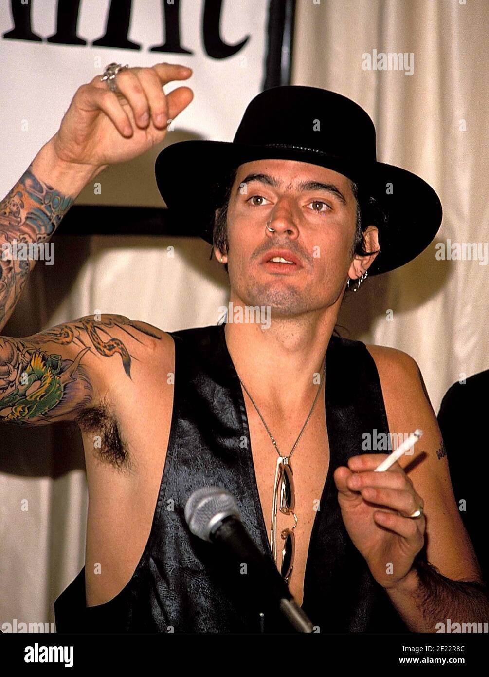 Tommy Lee 1989 Credit: Ralph Dominguez/MediaPunch Stock Photo - Alamy