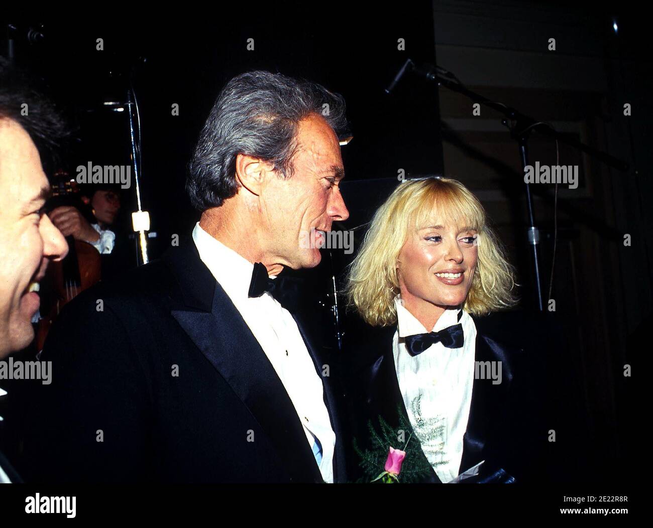 Clint Eastwood And Sybil Danning 1987   Credit: Ralph Dominguez/MediaPunch Stock Photo