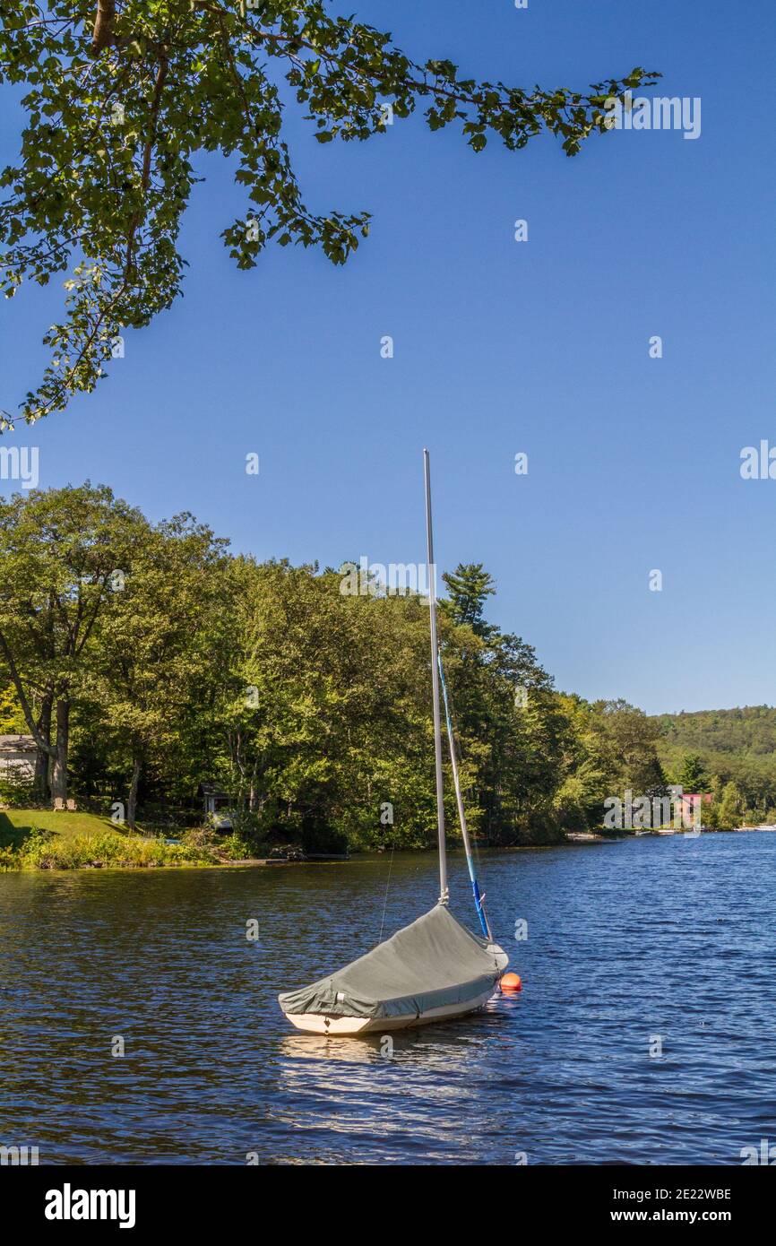 Harrisville Pond in Harrisville, New Hampshire Stock Photo Alamy