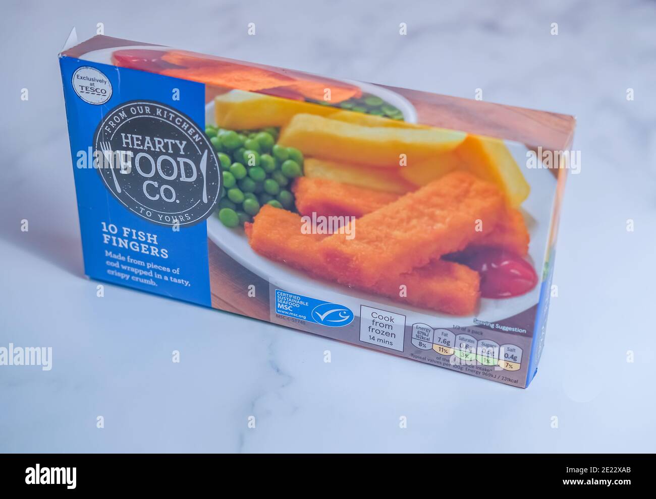 Frozen fish fingers hires stock photography and images Alamy