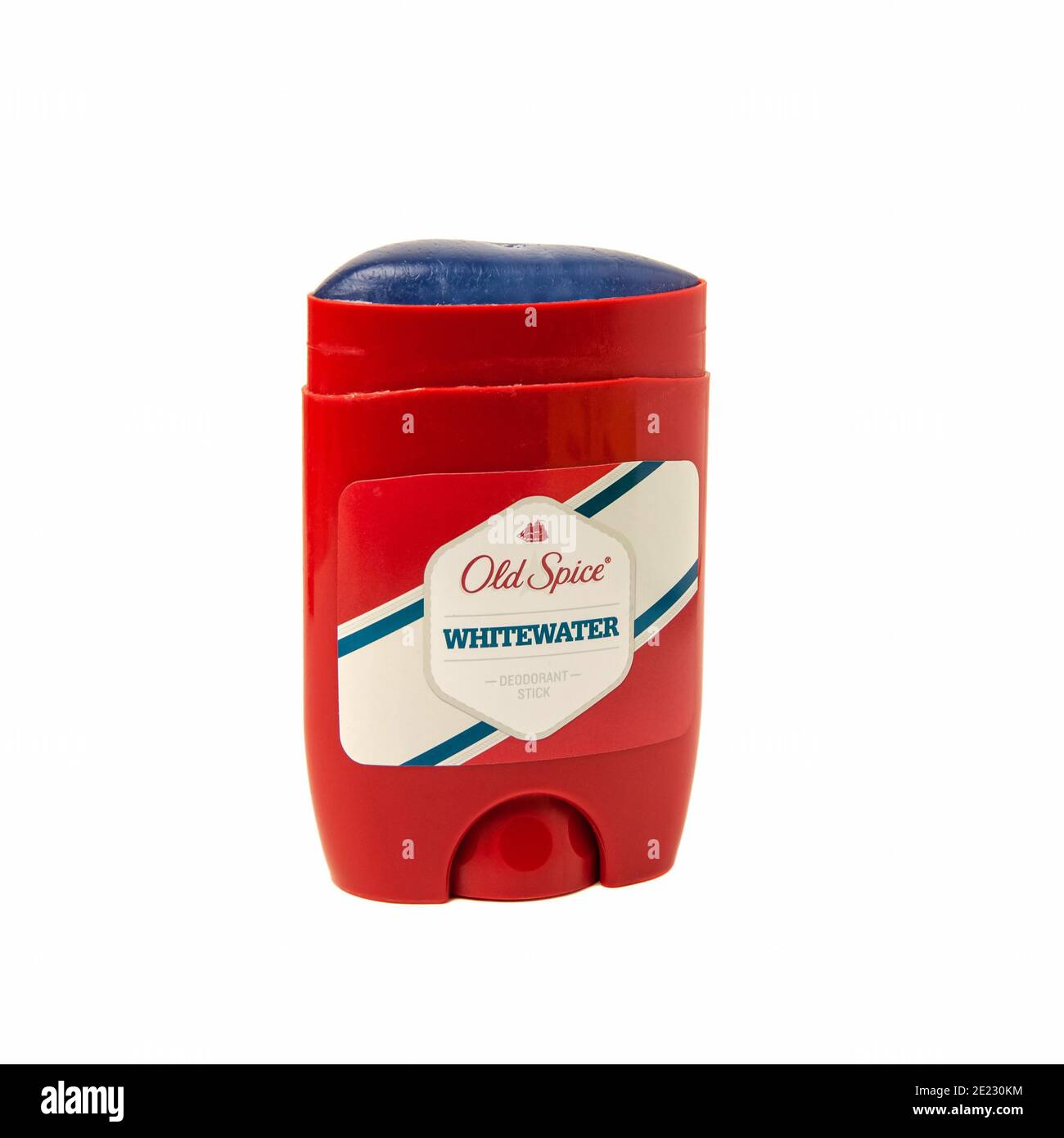 Krasnodar, Russia-December 30, 2020: Old spice deodorant stick for Men with  open cap isolated on white background Stock Photo - Alamy