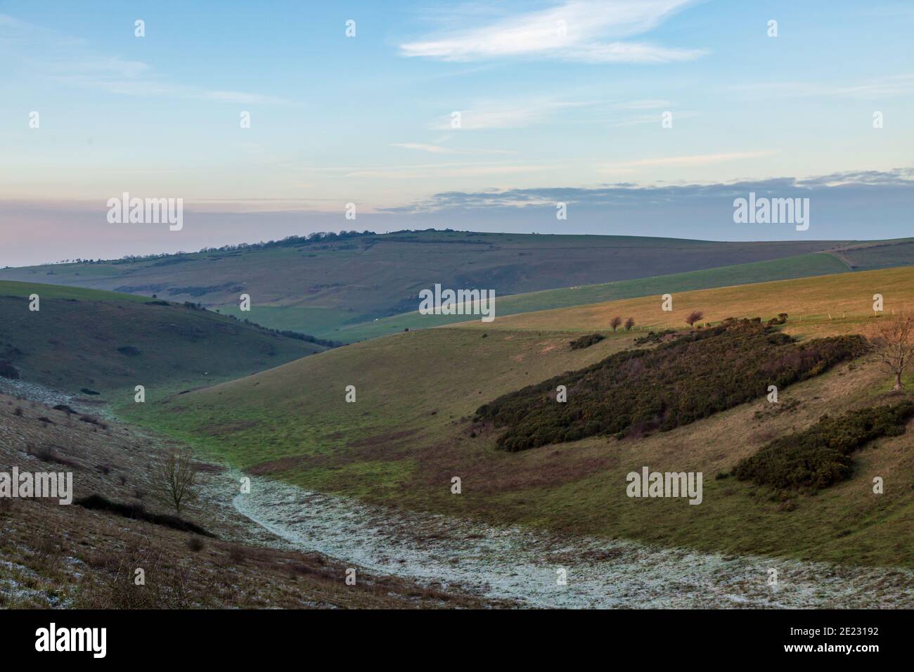 Sussex in the frost hi-res stock photography and images - Alamy