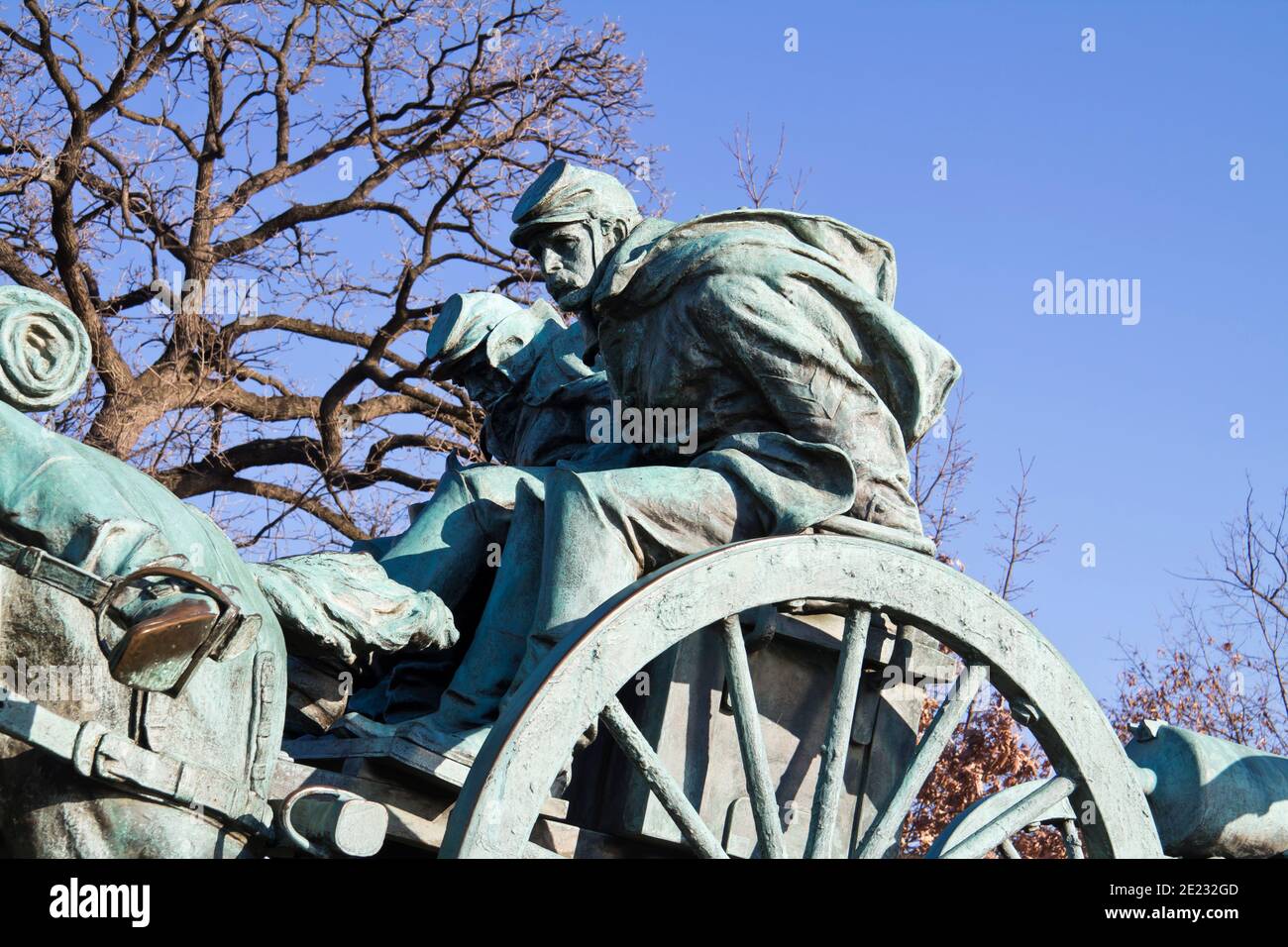 Civil War Memorial Washington DC Stock Photo Alamy