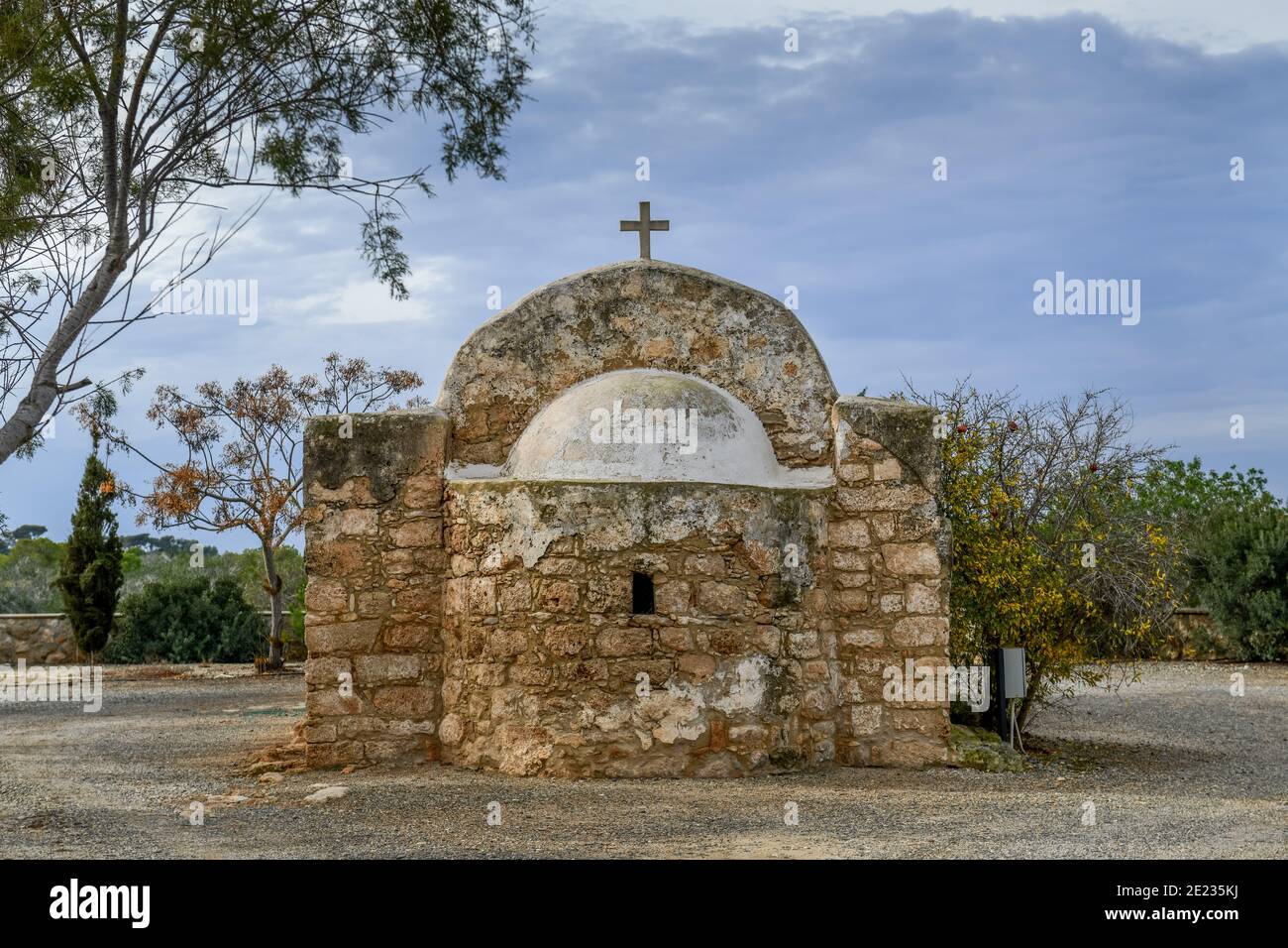 Kapelle, Potamos Liopetri, Republik Zypern Stock Photo