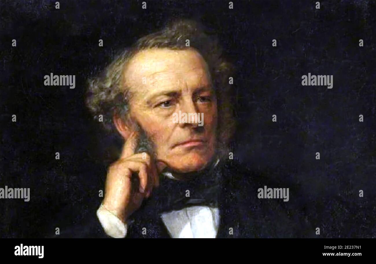 GEORGE GABRIEL STOKES (1819-1903) Anglo-Irish physicist and mathematician Stock Photo