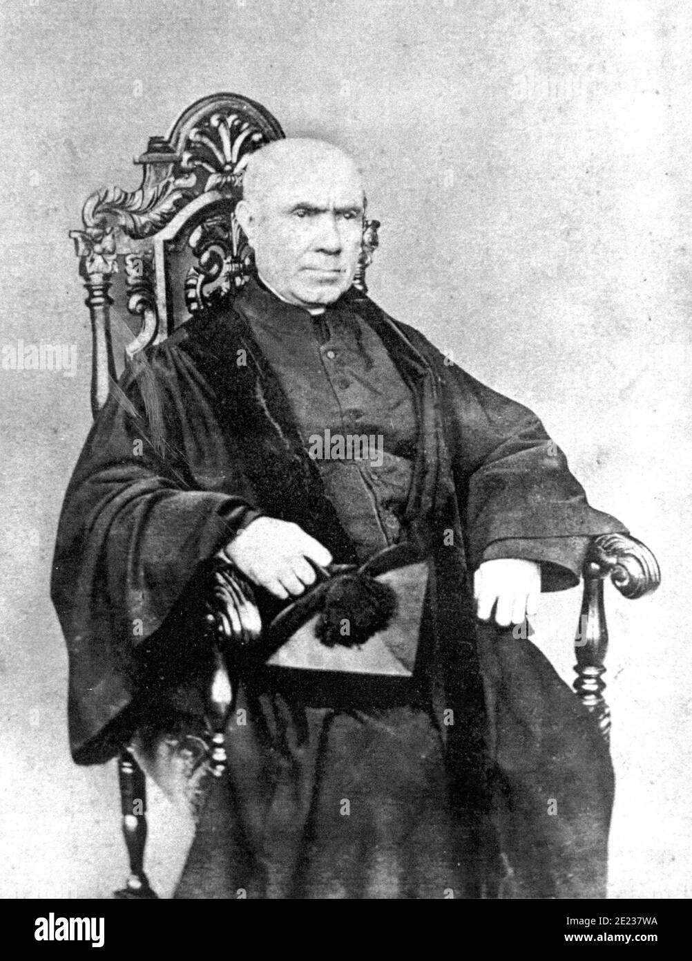 NICHOLAS CALLAN (1799-1864) Irish priest and scientist best kniow for work on the induction coil Stock Photo