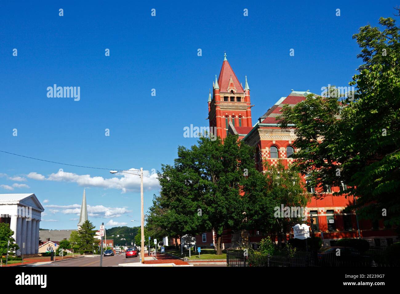 Circuit Court for Allegany County building, Cumberland, Maryland MD, USA Stock Photo