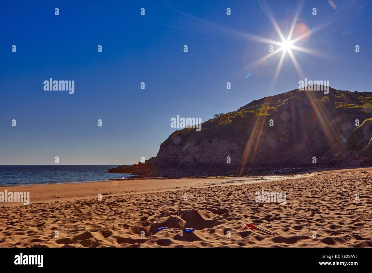 Jersey beach channel islands hi-res stock photography and images - Alamy