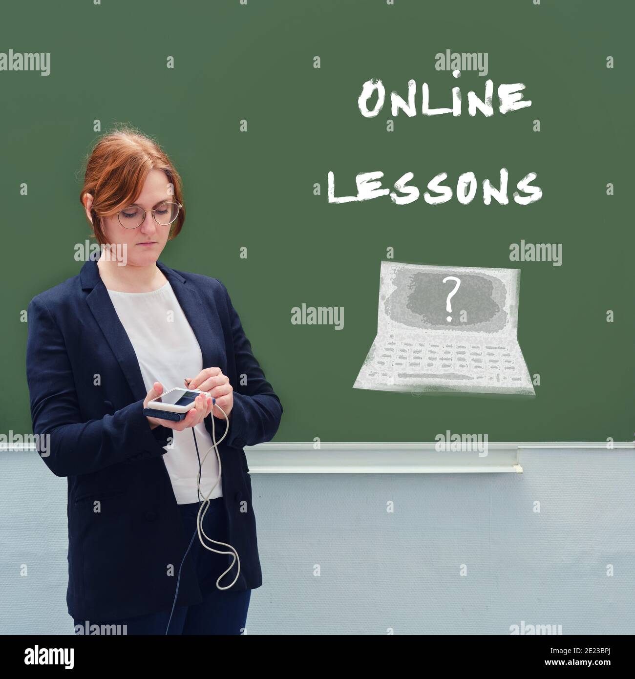 Concept problems with distance education. School teacher and the text ...