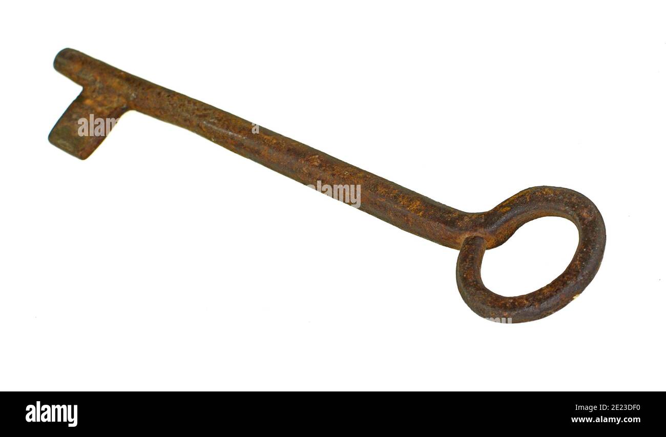 Key isolated on white background with clipping path Stock Photo - Alamy