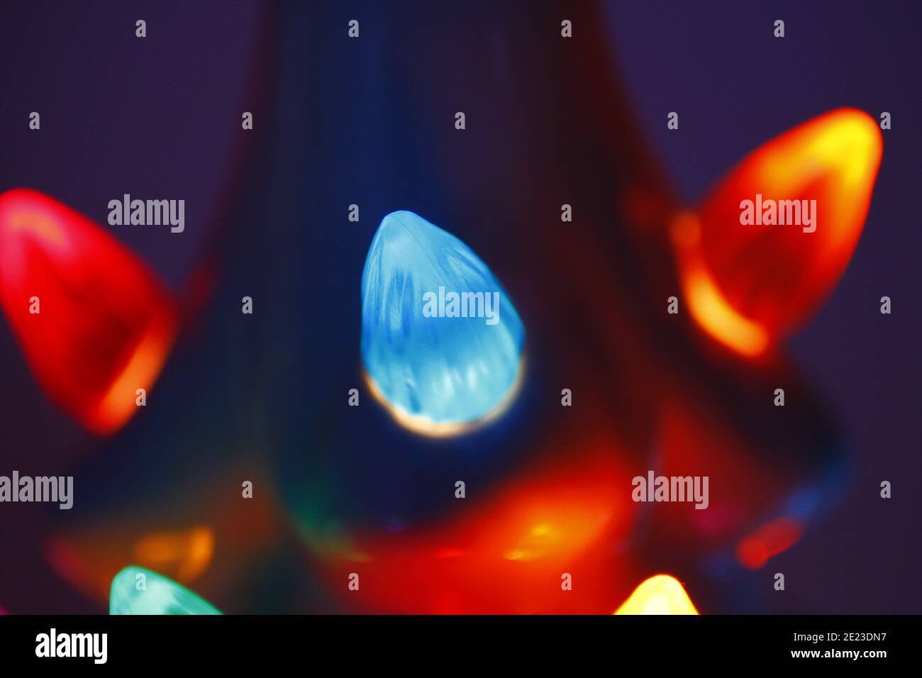 Christmas Holiday Lights Stock Photo - Alamy