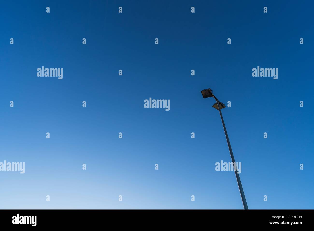 Low angle shot electricity pole hi-res stock photography and images - Alamy
