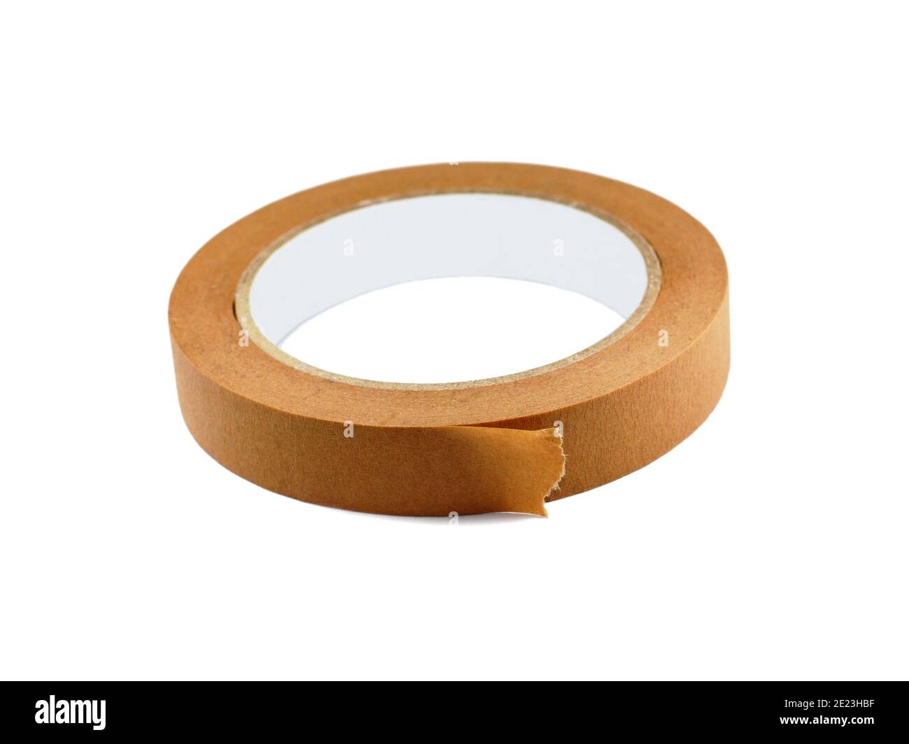 roll of masking tape on white Stock Photo Alamy