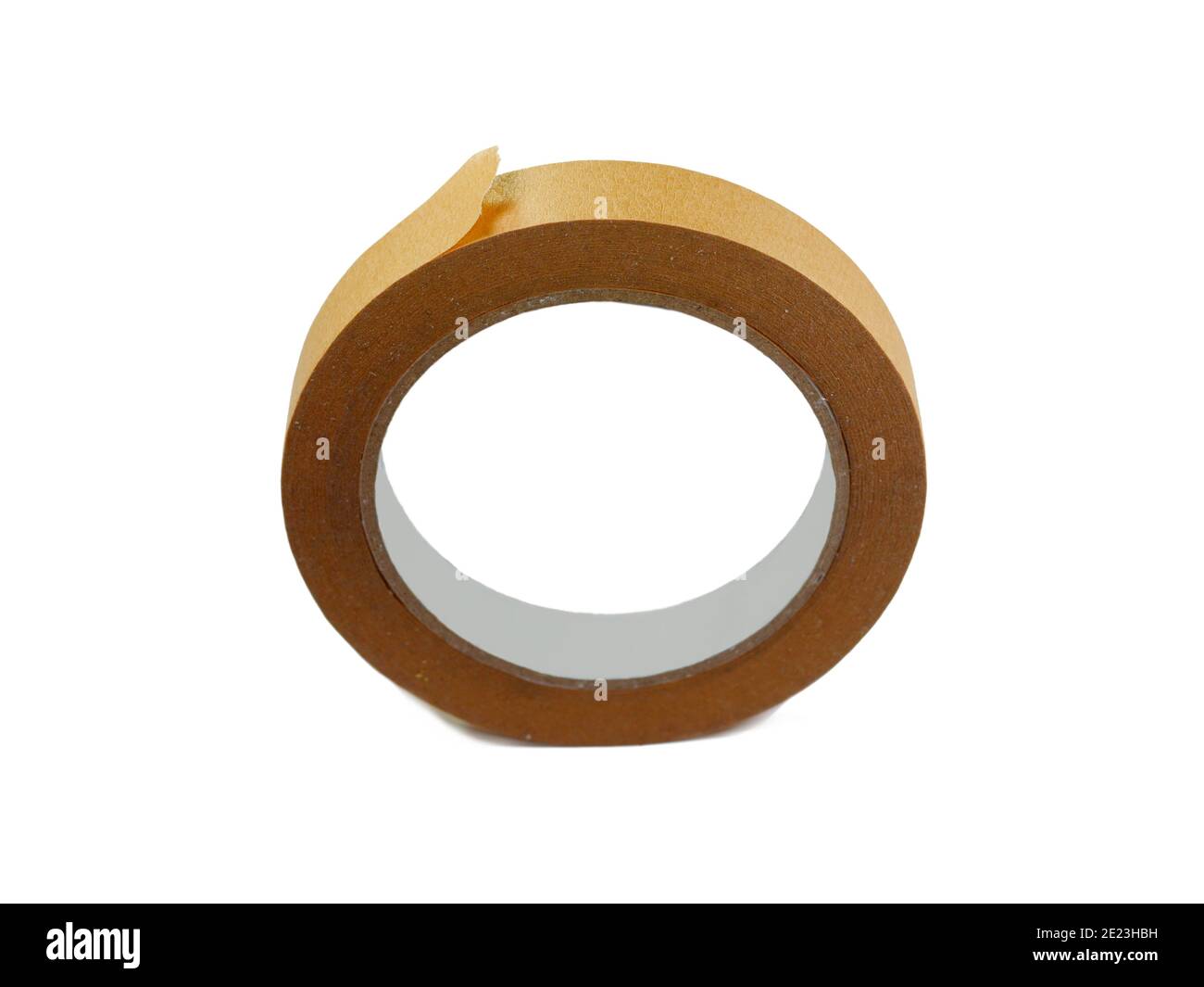 roll of masking tape on white Stock Photo Alamy