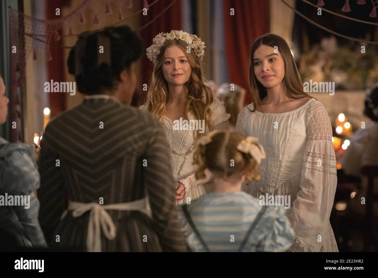 DICKINSON, from left Anna Baryshnikov as Lavinia Dickinson, Hailee