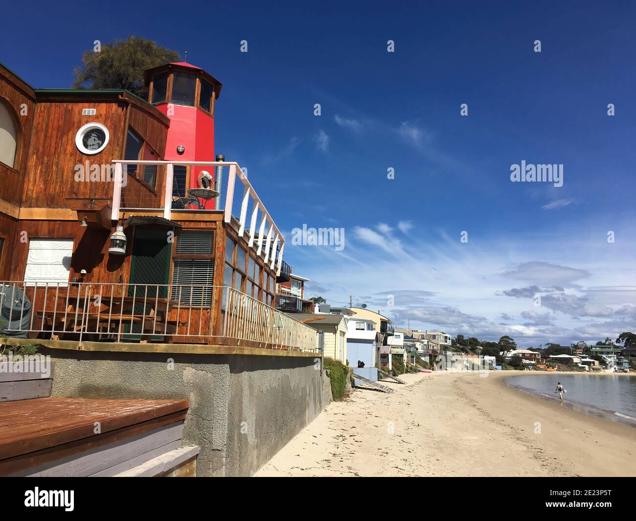 Opossum Bay, Tasmania Australia March 14 2019 Opossum Bay House on