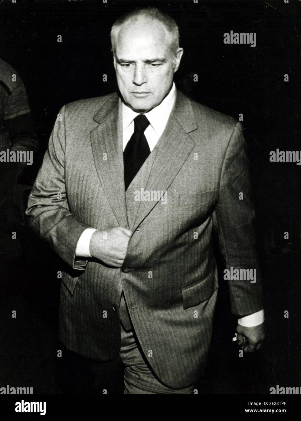 Marlon Brando 1980 Credit: Ralph Dominguez/MediaPunch Stock Photo - Alamy