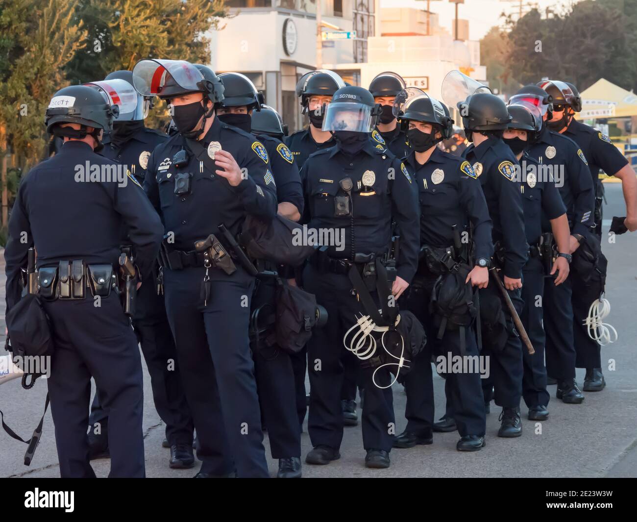 January 9, 2021 pro Trump rally riot Patriot March in Pacific Beach ...