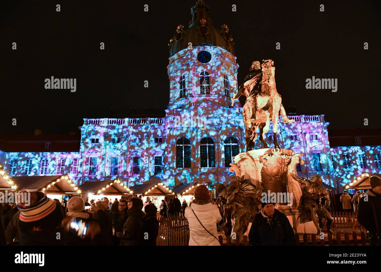 Weihnachtsmarkt, Charlottenburger Schloss, Charlottenburg, Berlin