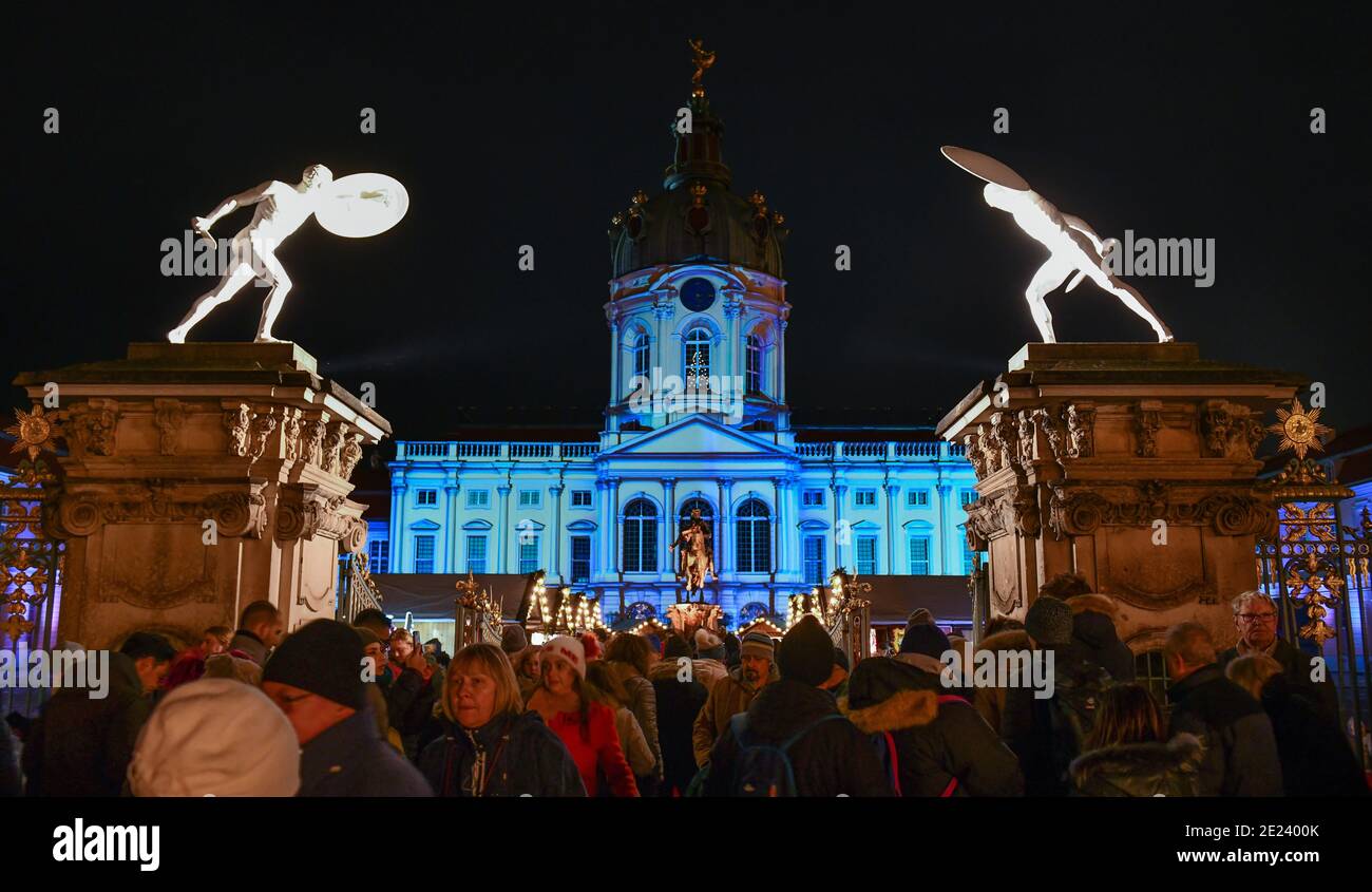 Weihnachtsmarkt, Charlottenburger Schloss, Charlottenburg, Berlin