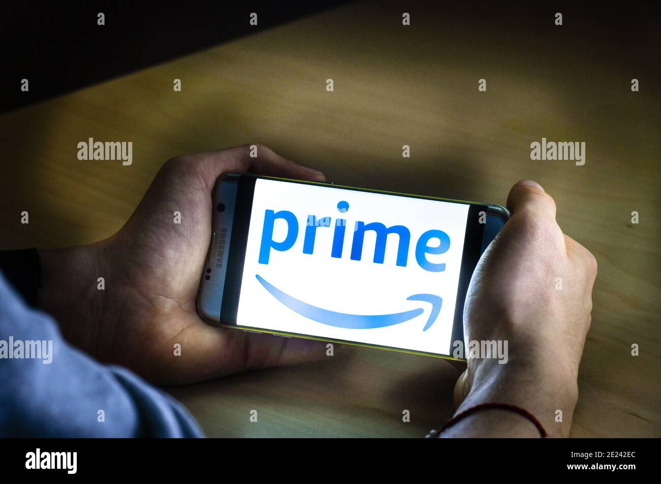 Logo amazon prime Stock Photo Alamy
