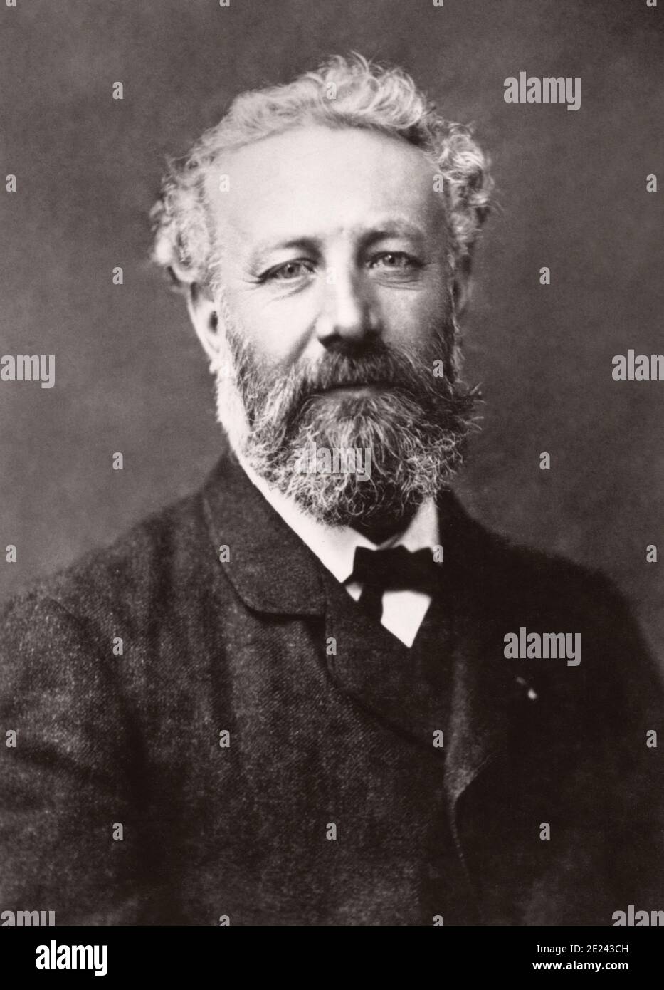Jules Gabriel Verne (1828 – 1905) was a French novelist, poet, and playwright. Stock Photo