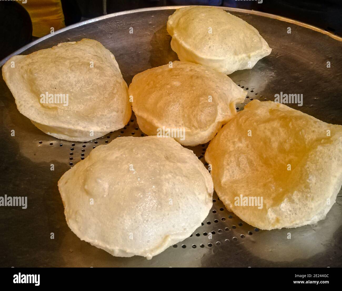 Halwa Poori & Chanay Bhaaji Traditional Pakistani Indian Breakfast