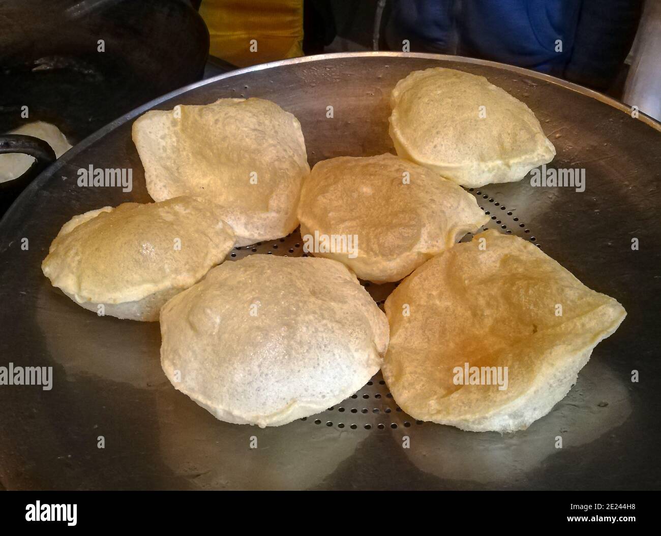 Halwa Poori & Chanay Bhaaji Traditional Pakistani Indian Breakfast