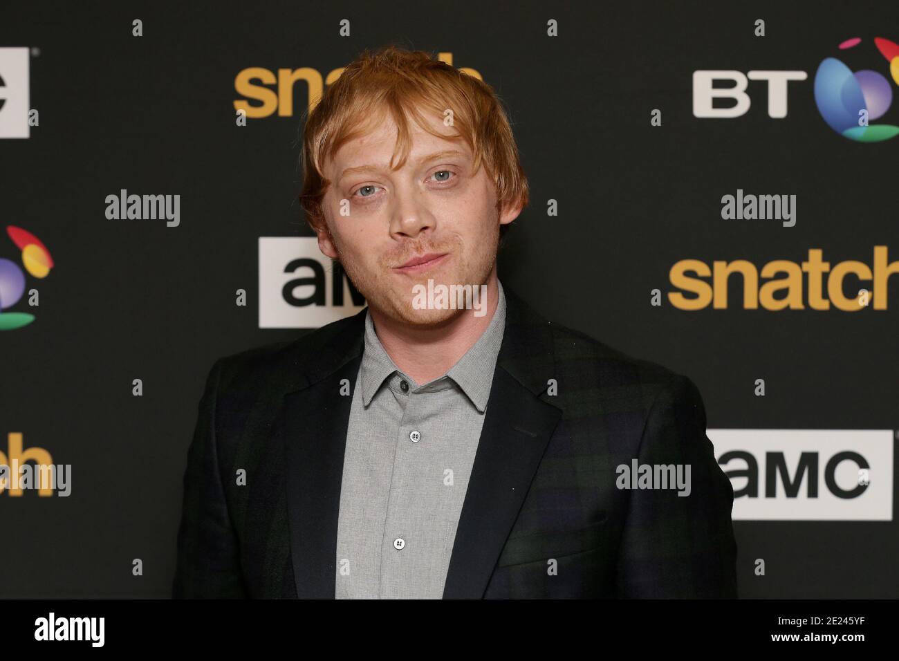 File photo dated 28/09/17 of Rupert Grint who has revealed he became a father during a break in filming caused by the coronavirus pandemic. The actor, best known for playing Ron Weasley in the Harry Potter films, and his partner Georgia Groome welcomed daughter Wednesday in May last year. Stock Photo
