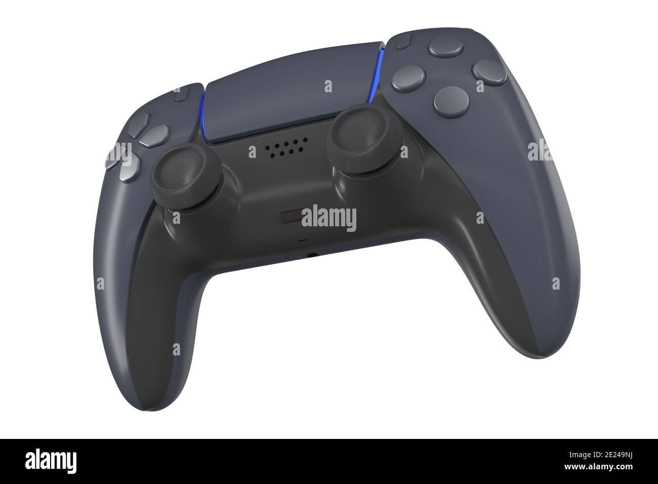 Realistic video game controller isolated on white with clipping path ...