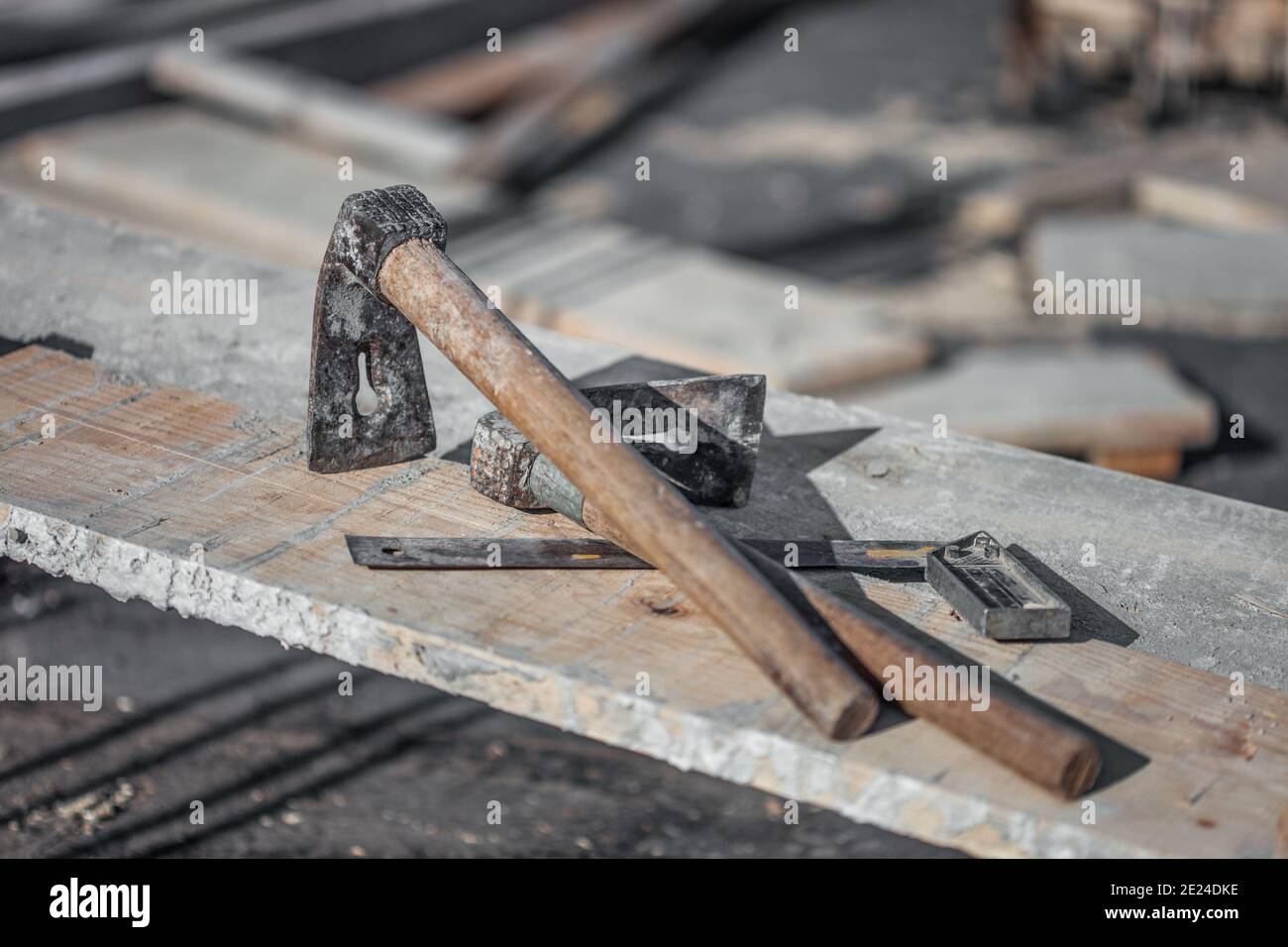 Adze blade hi-res stock photography and images - Alamy