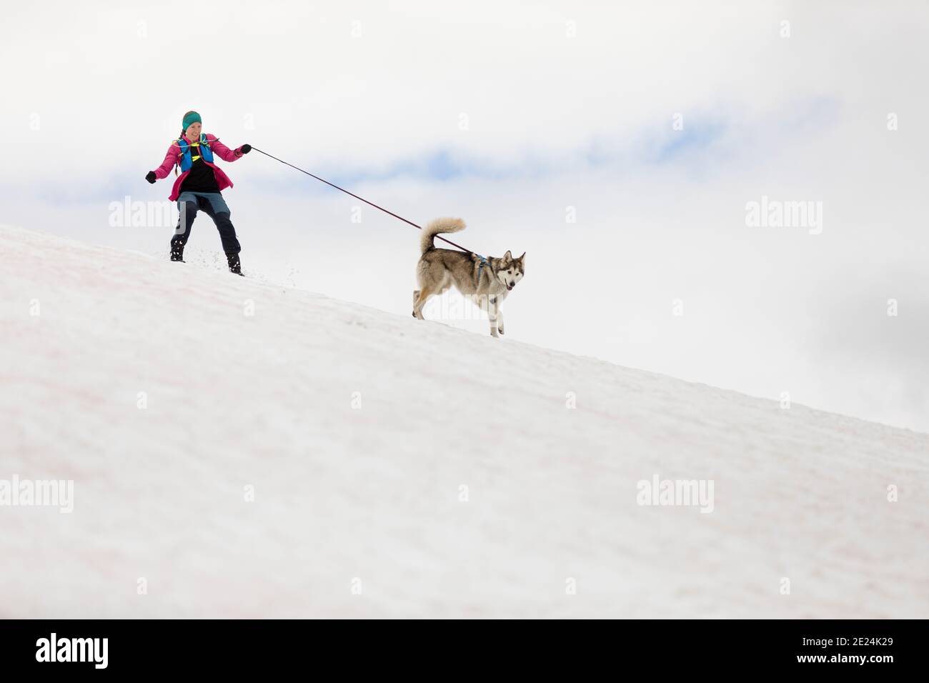 Hiking with pet hi-res stock photography and images - Alamy