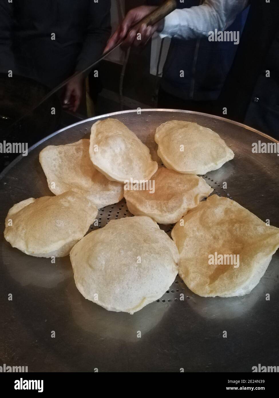 Halwa Poori & Chanay Bhaaji Traditional Pakistani Indian Breakfast