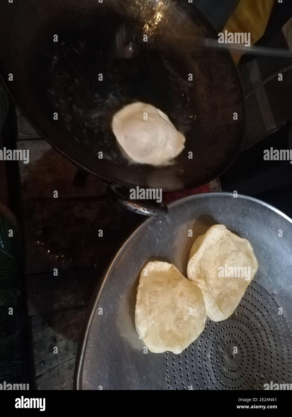Halwa Poori & Chanay Bhaaji Traditional Pakistani Indian Breakfast