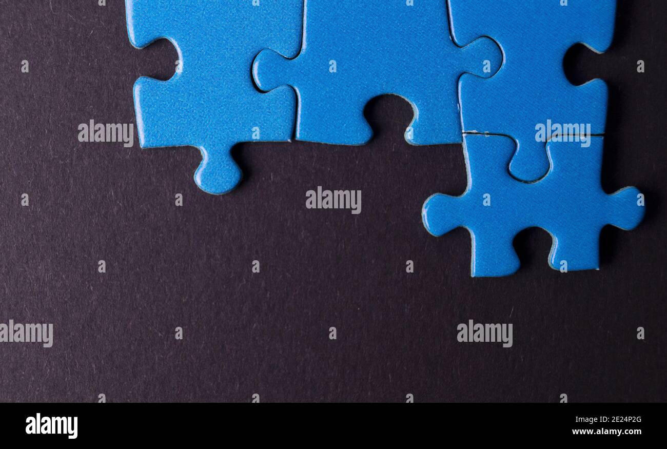 blue puzzles, textures and background Stock Photo - Alamy