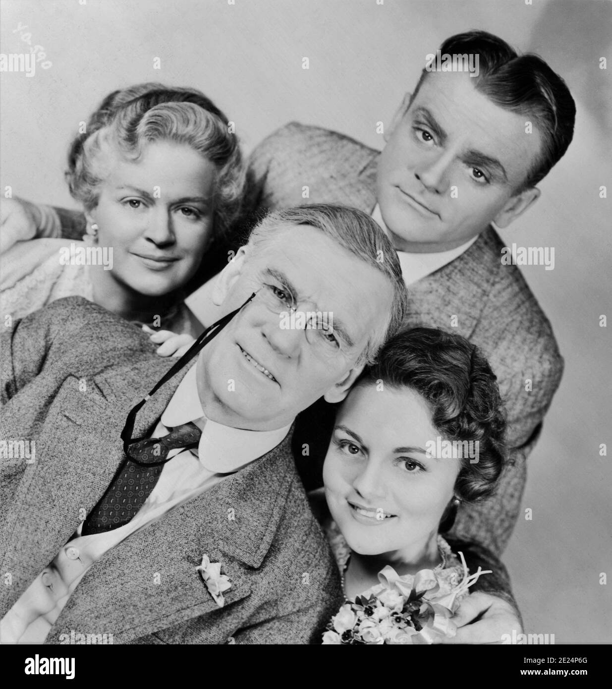 ROSEMARY DeCAMP WALTER HUSTON JAMES CAGNEY and JEANNE CAGNEY Portrait