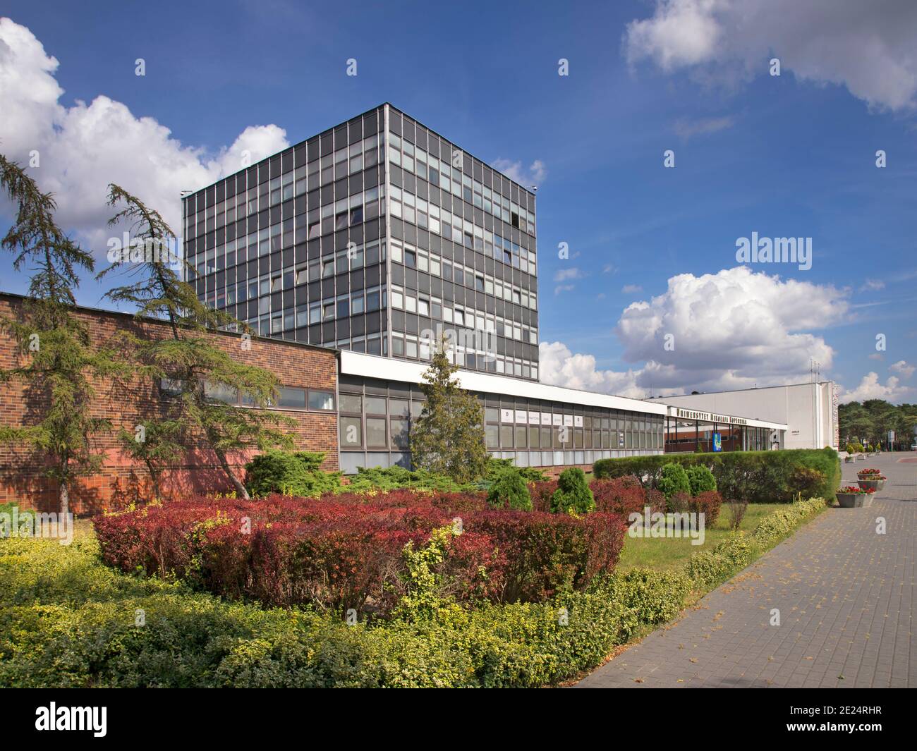 UMK - Nicolaus Copernicus university in Torun. Poland Stock Photo