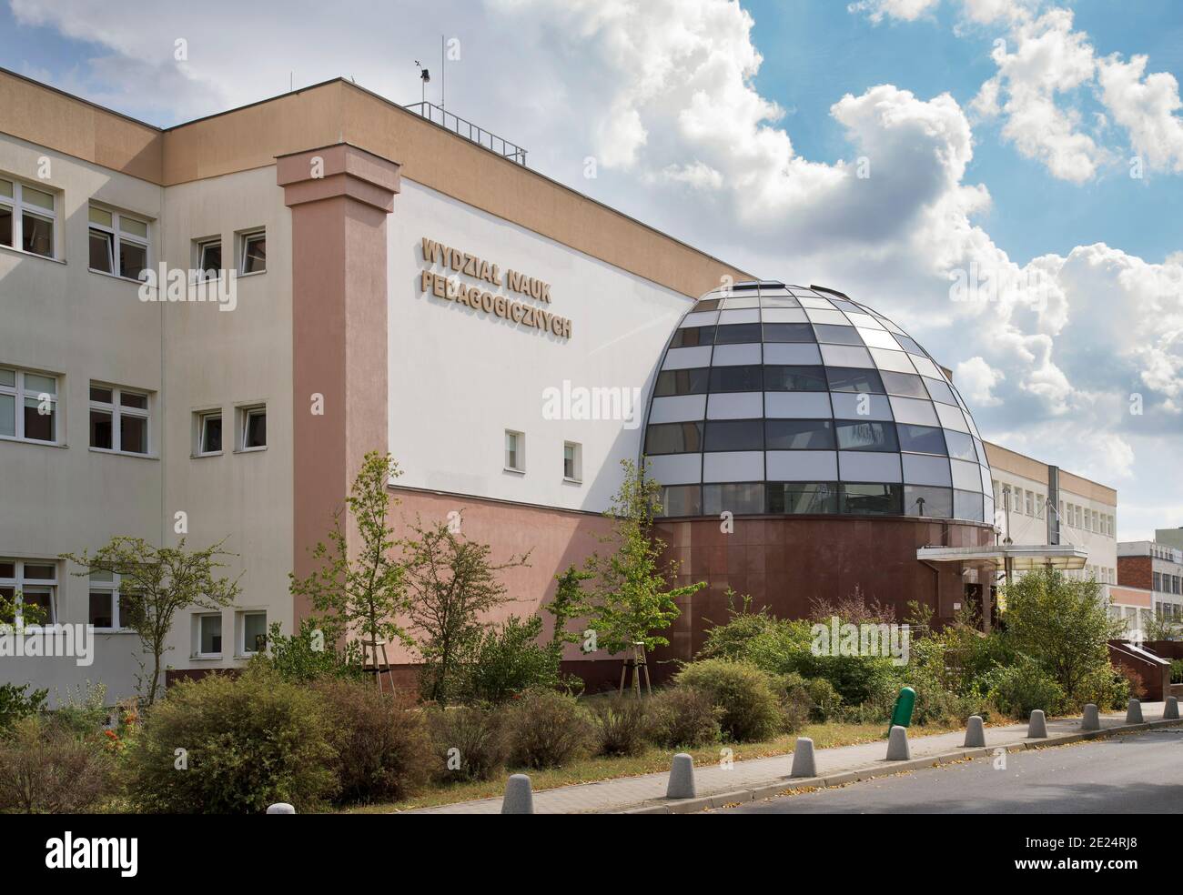 Faculty of Education of Nicolaus Copernicus university in Torun. Poland Stock Photo