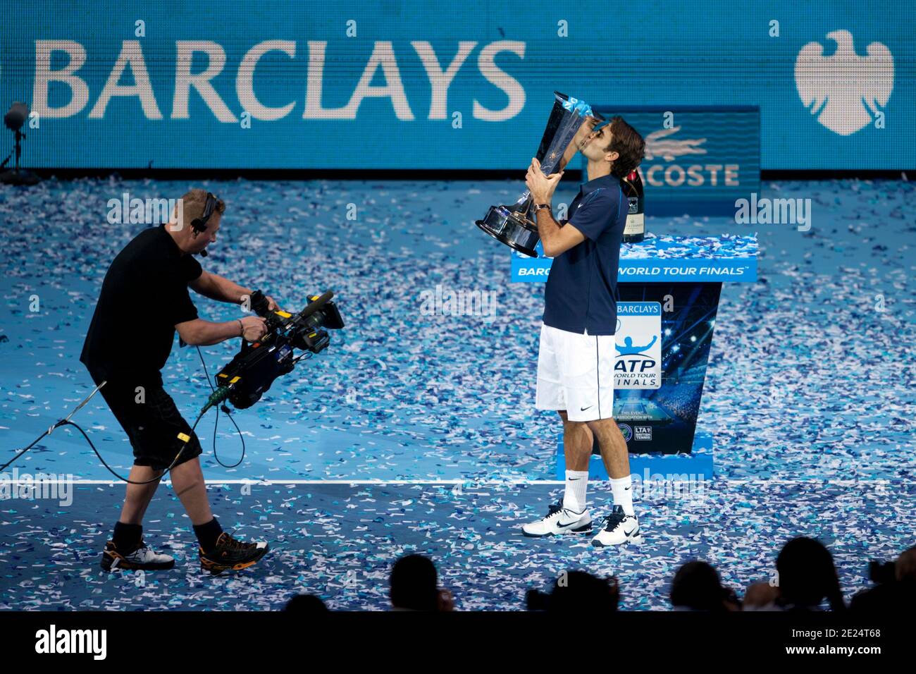 Dépliant Photo Tennis Masters Cup Shanghai 2007 – Federer Vs Nadal – Neuf
