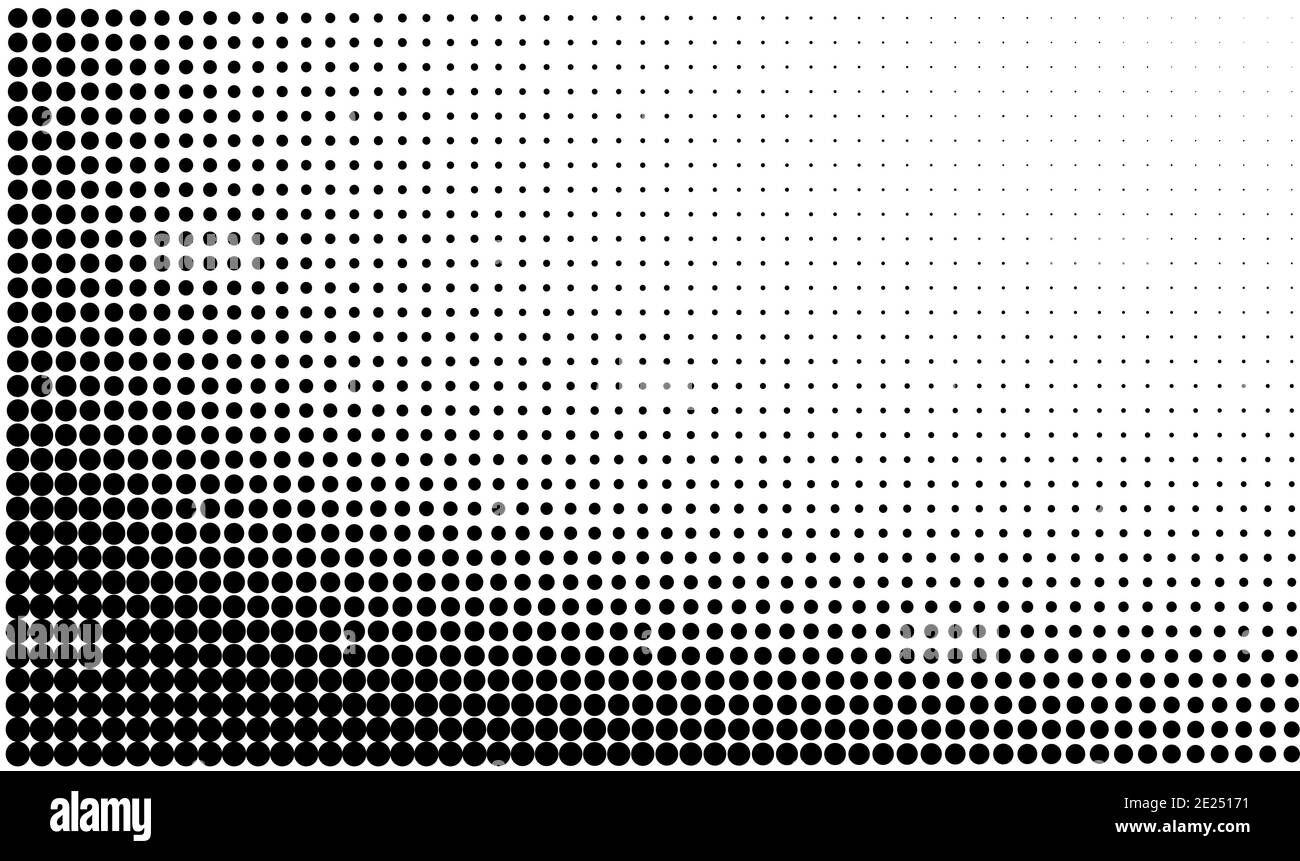 white background with black dots Stock Photo